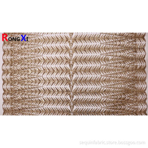 New Design Sequin Stretch Fabric With High Quality